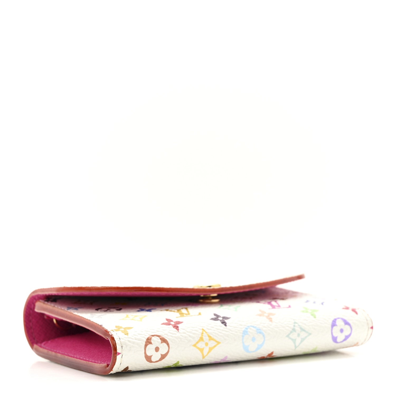 Louis Vuitton LV X TM Monogram Multicolor Rosalie Coin Purse White Kawaii Pink