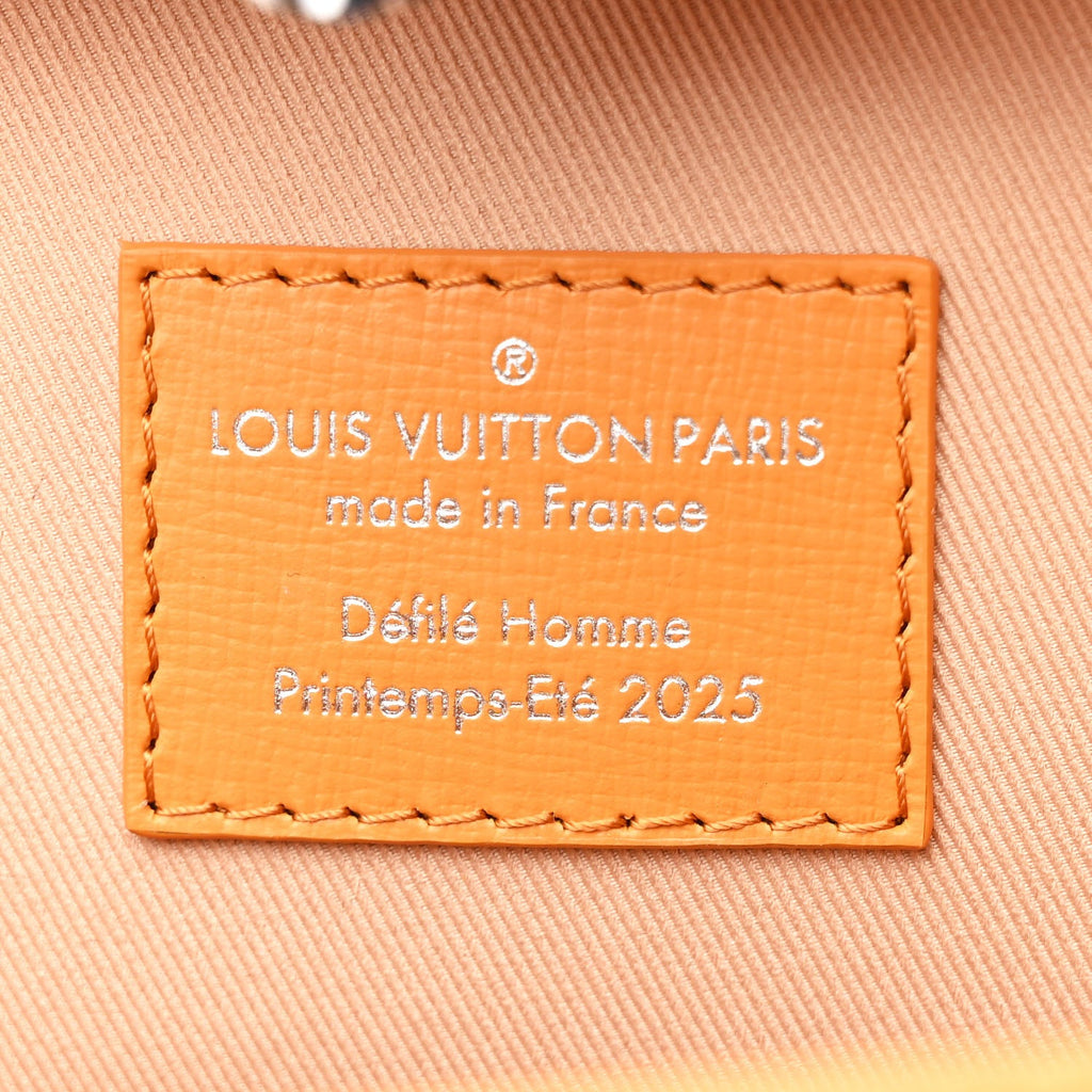 Louis Vuitton Cowhide Shopper Clutch  Safran
