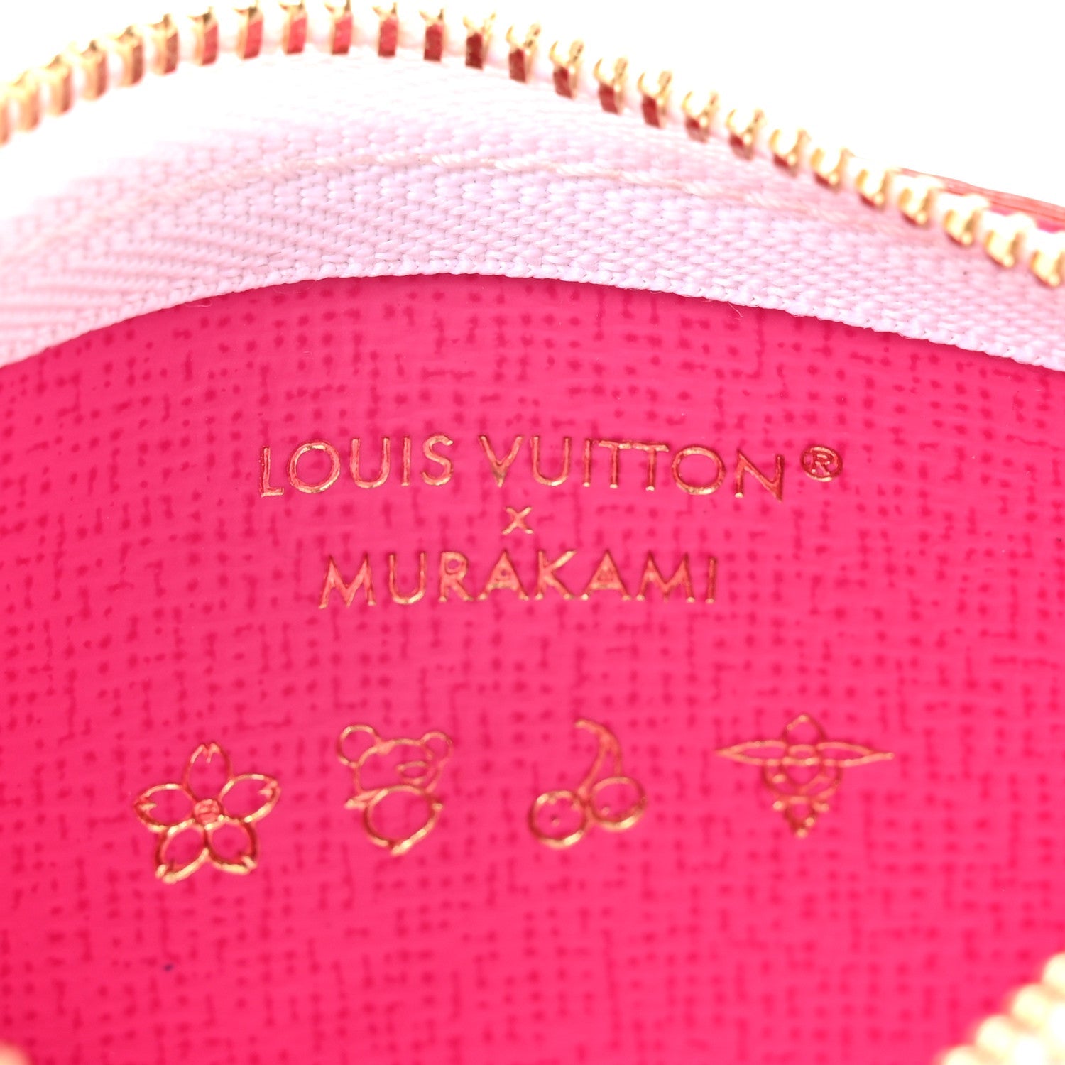Louis Vuitton LV X TM Monogram Multicolor Key Pouch White