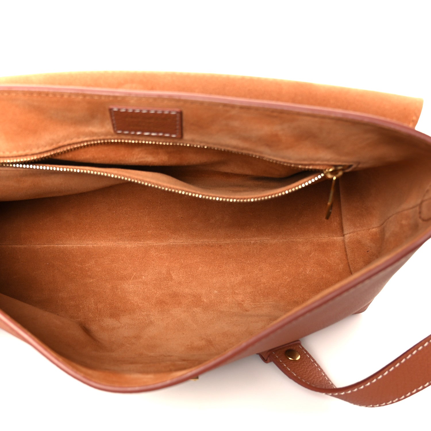 Louis Vuitton Grained Calfskin Low Key Messenger Cognac