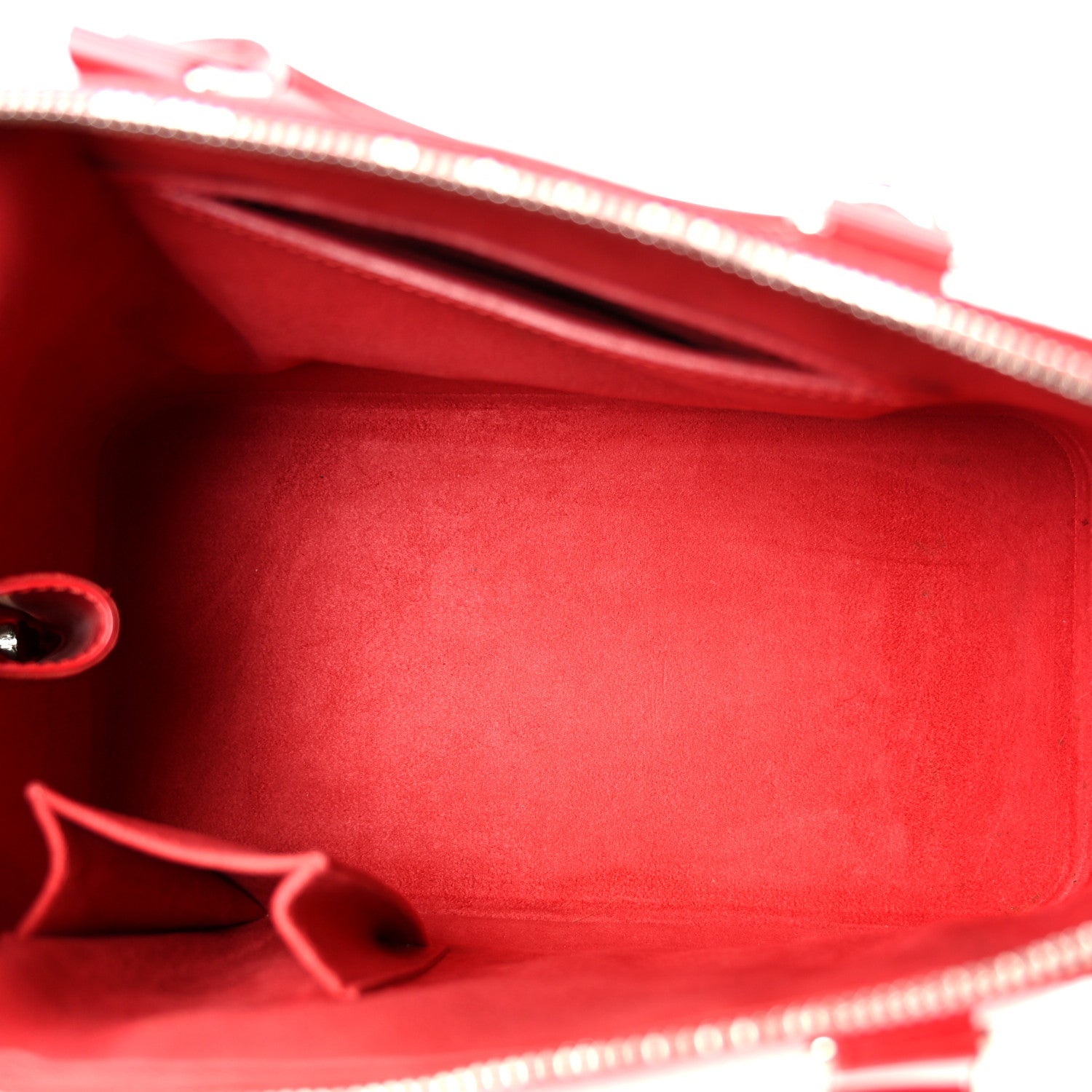 Louis Vuitton Epi Alma PM Castillan Red