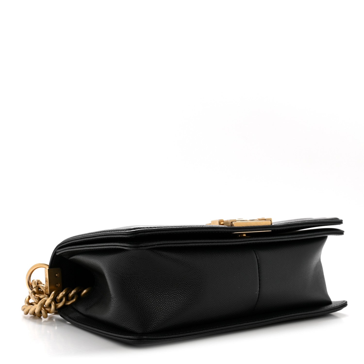 Chanel Caviar Quilted Medium Boy Flap Black