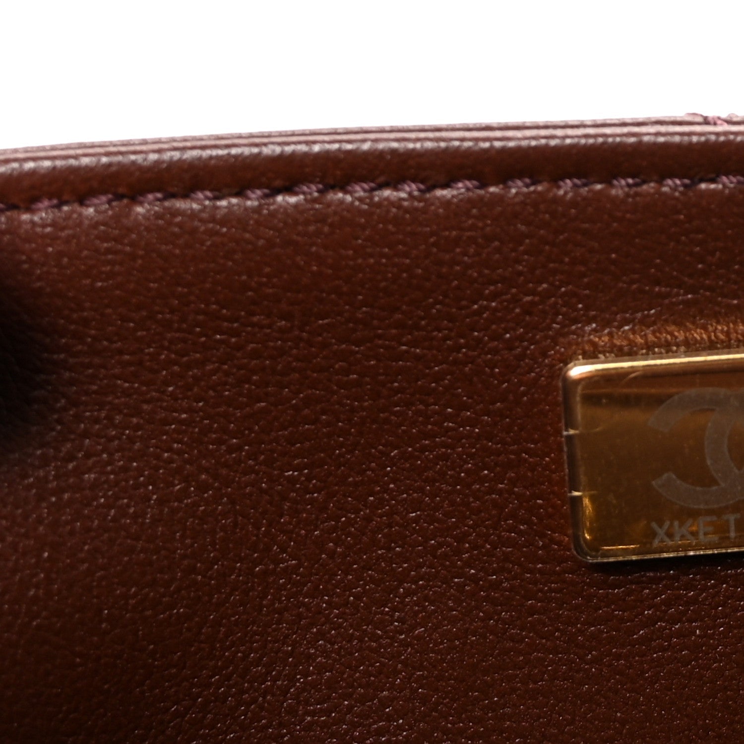 Chanel Shearling Lambskin Quilted Mini Furry Coco Flap Beige Dark Brown