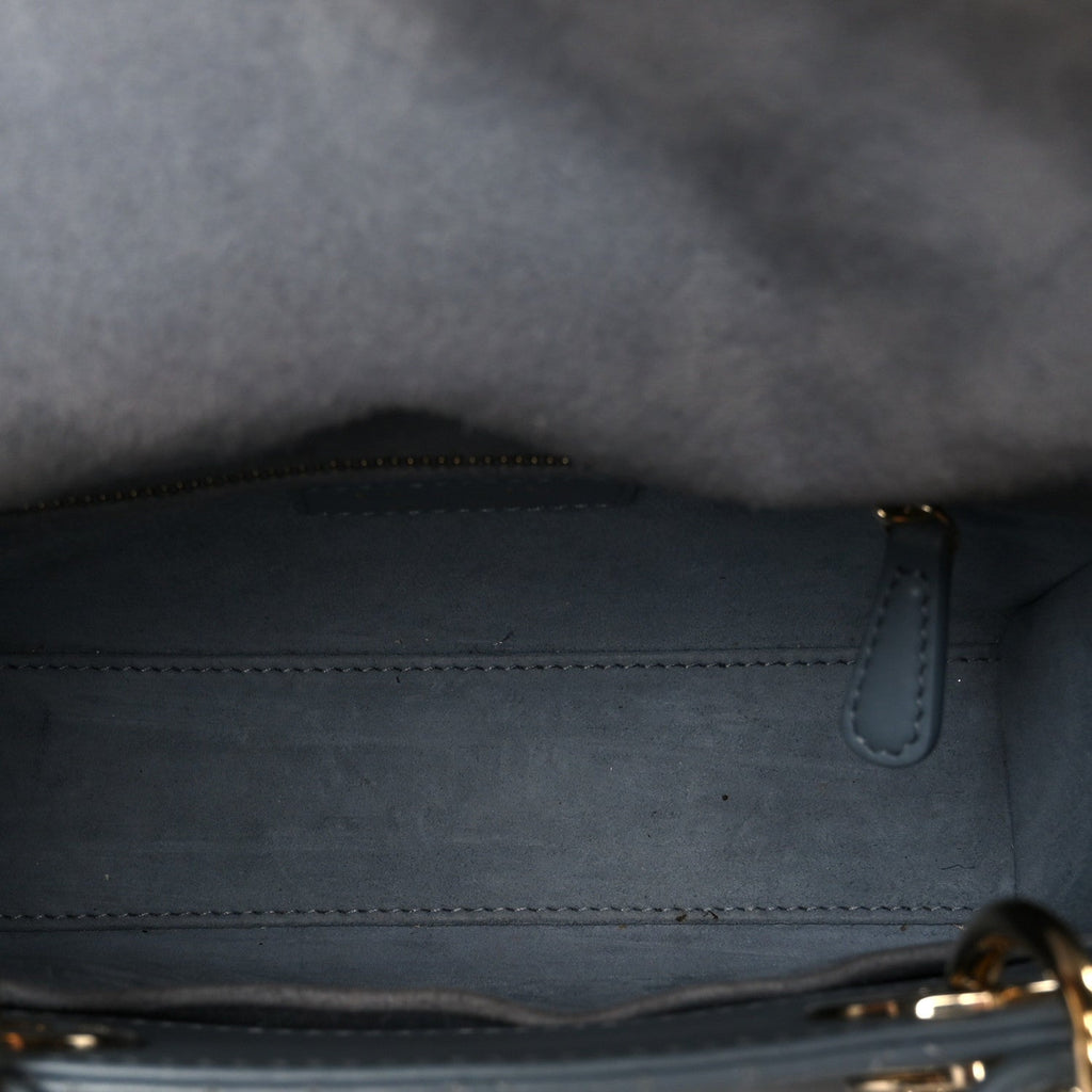 Christian Dior Lambskin Cannage Small My ABCDior Lady Dior Cloud Blue