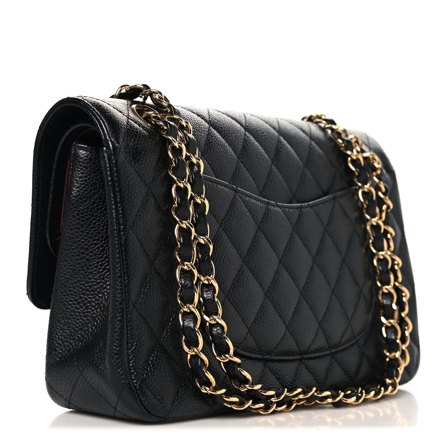 Chanel Caviar Quilted Medium Double Flap Black