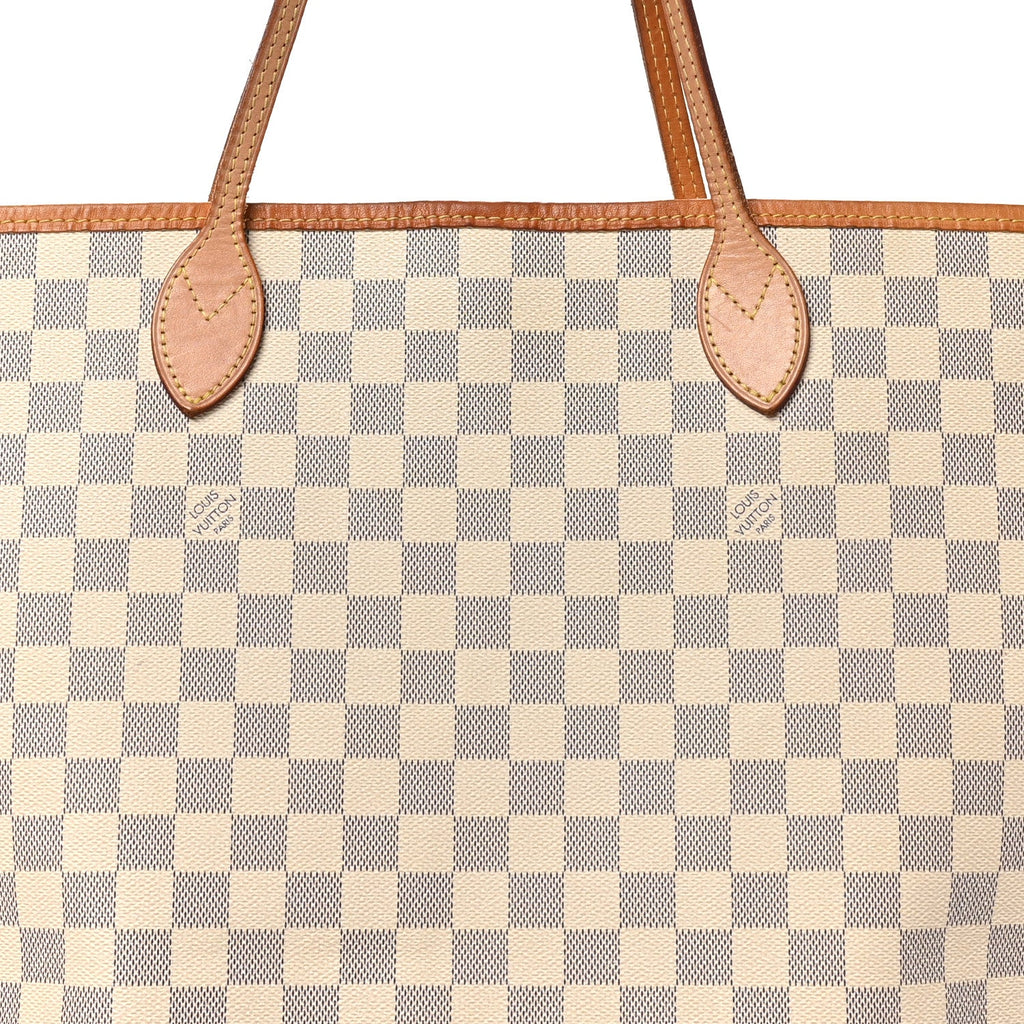 Louis Vuitton Damier Azur Neo Neverfull GM Rose Ballerine