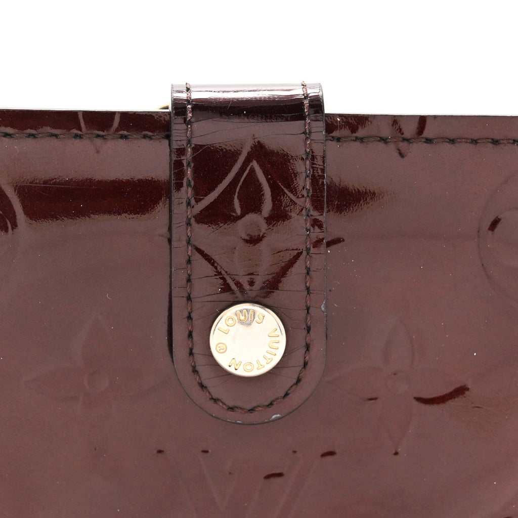 Louis Vuitton Vernis French Purse Wallet Amarante