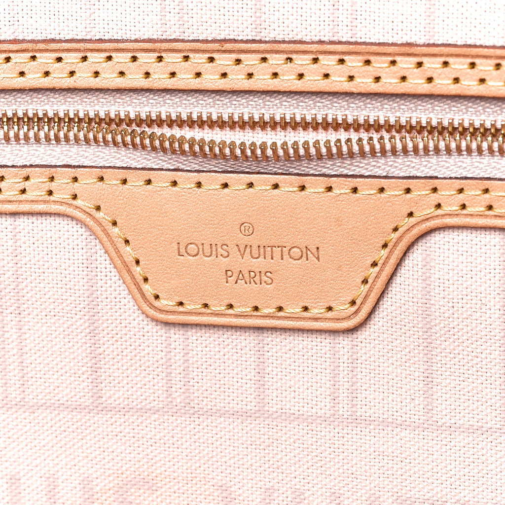 Louis Vuitton Damier Azur Neo Neverfull GM Rose Ballerine