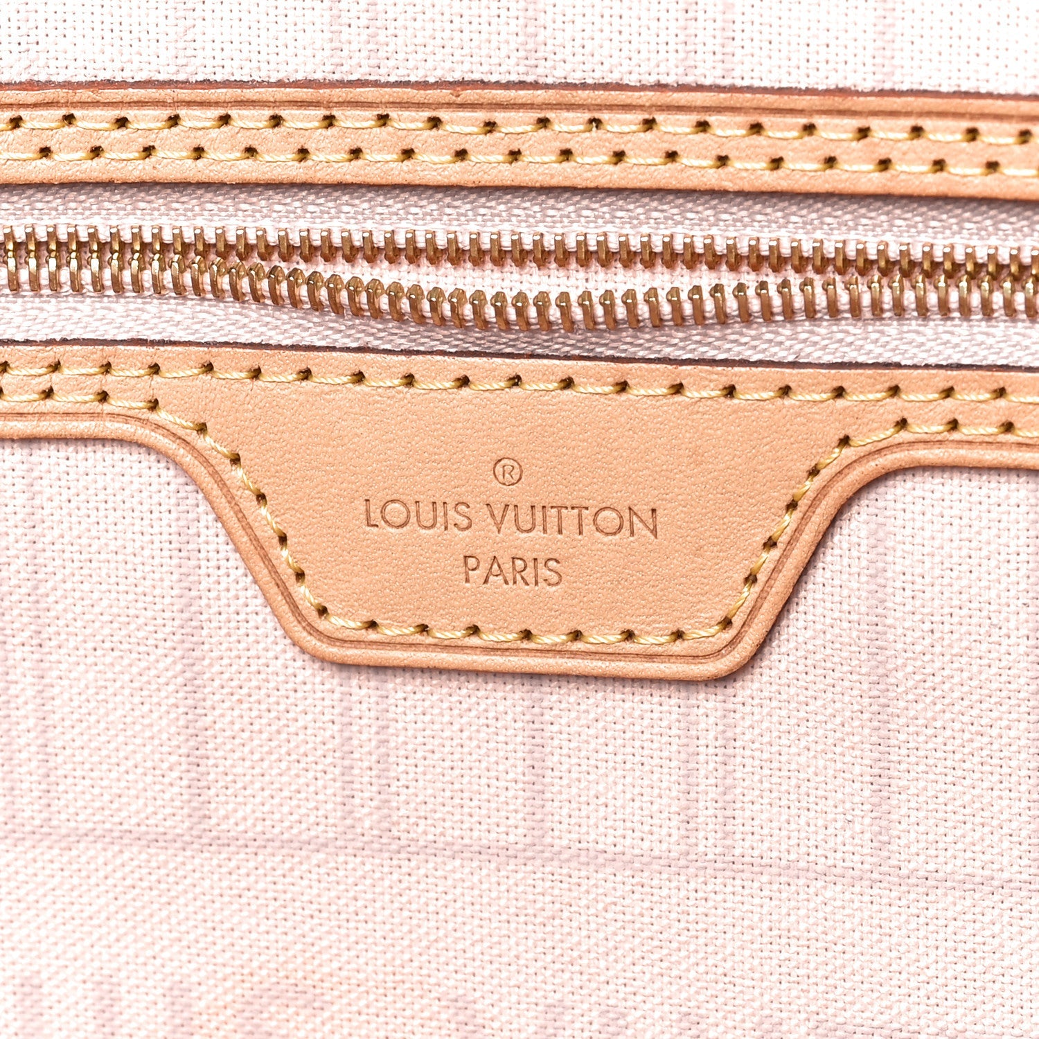 Louis Vuitton Damier Azur Neo Neverfull GM Rose Ballerine
