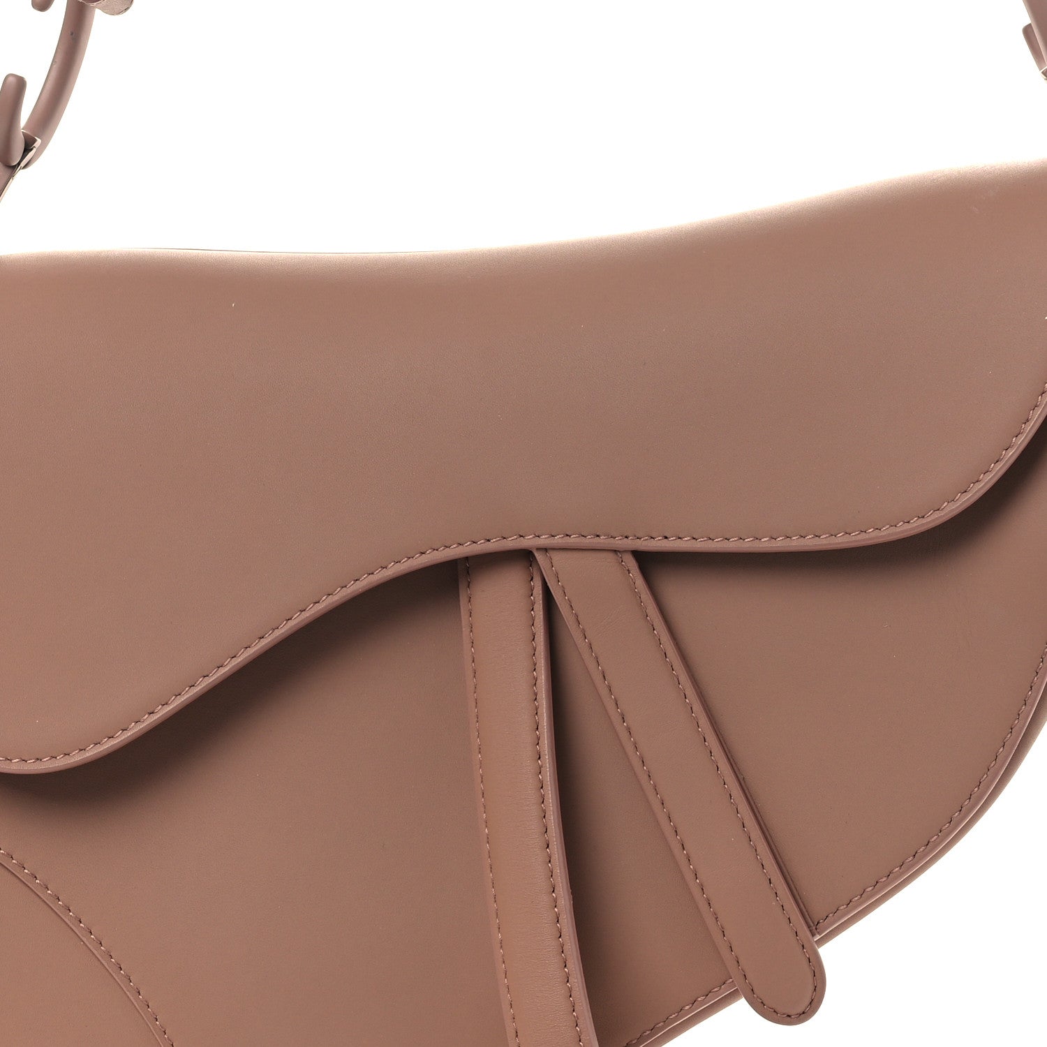 Christian Dior Ultra Matte Calfskin Saddle Bag Fard