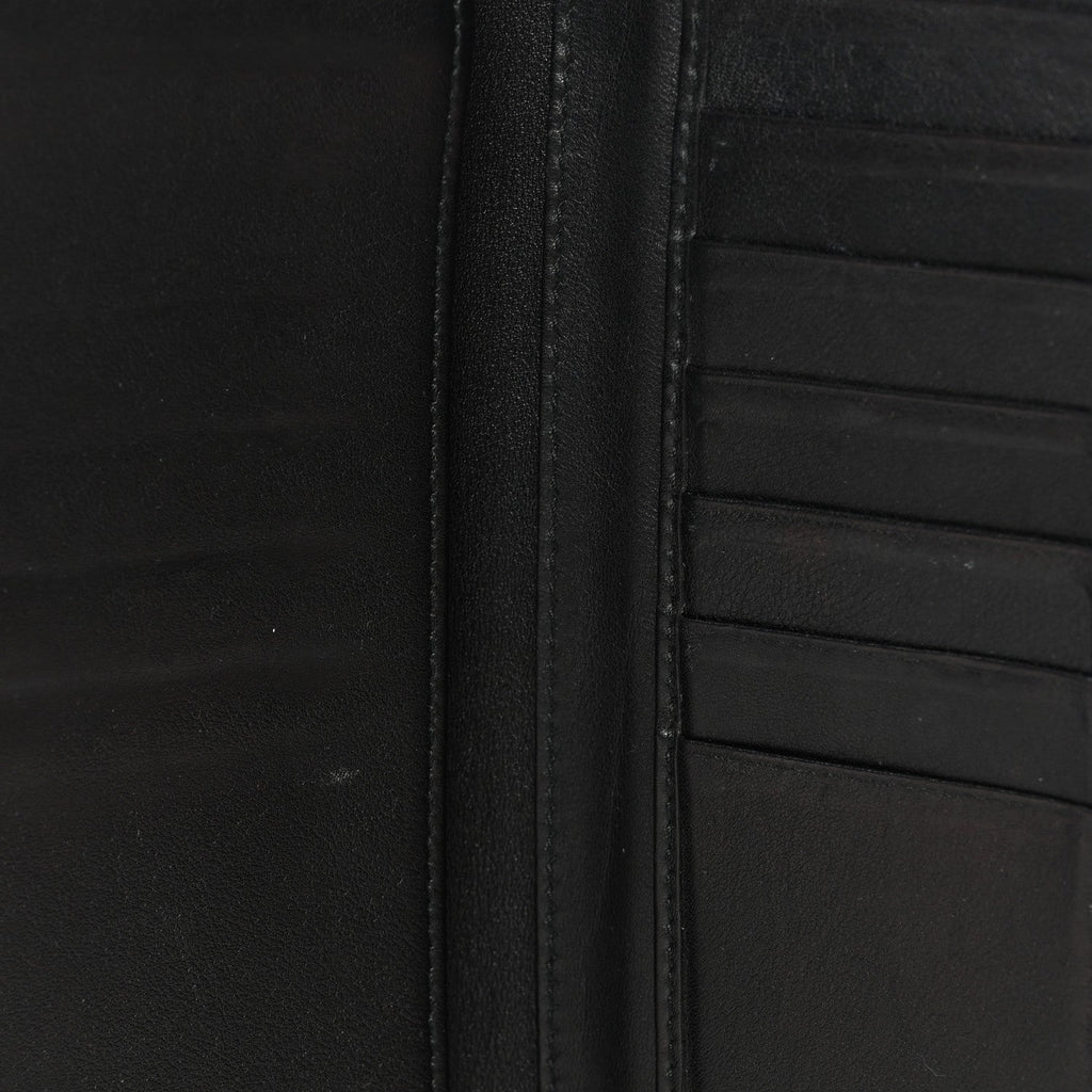 Gucci Guccissima Emily Continental Wallet Black