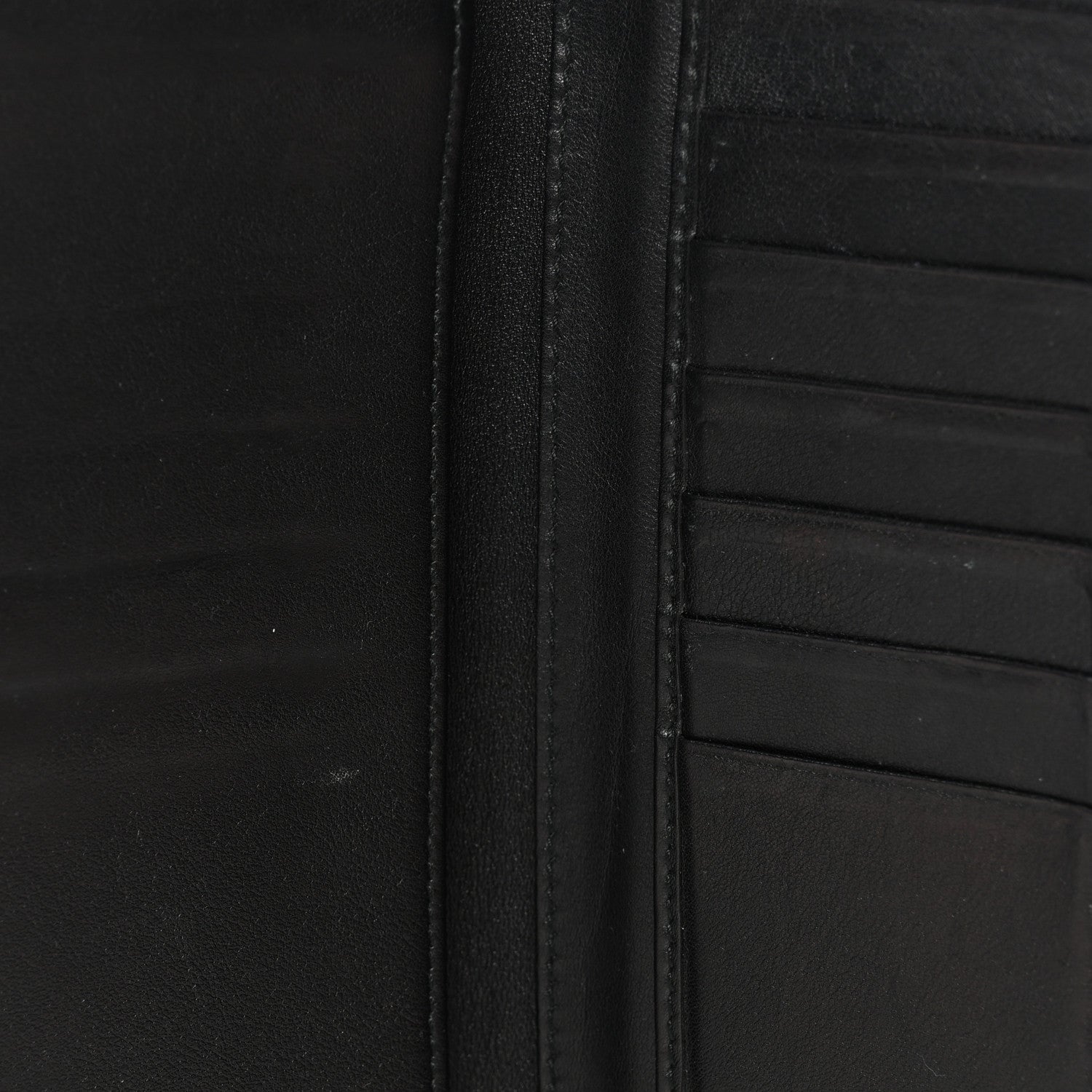 Gucci Guccissima Emily Continental Wallet Black