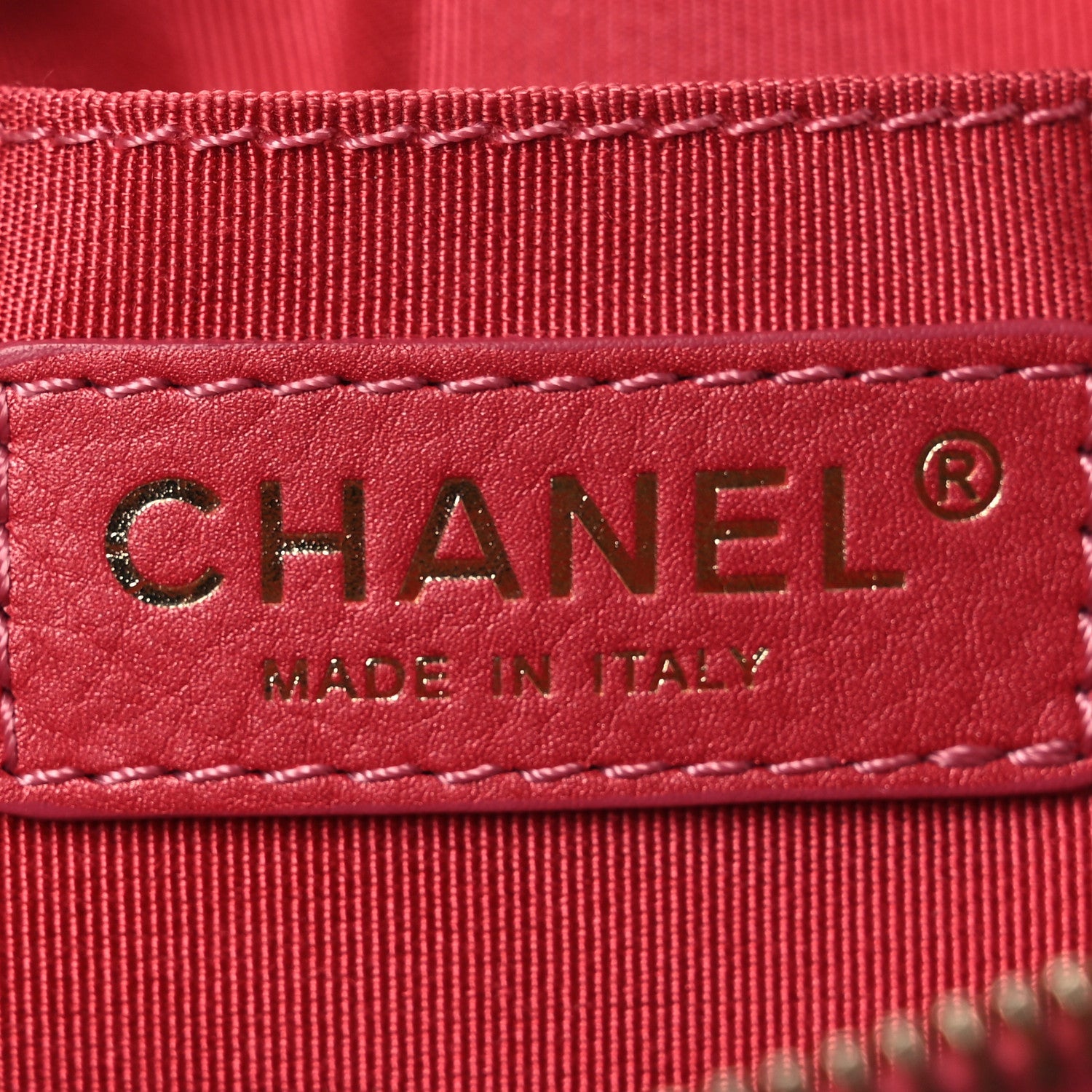 Chanel Calfskin Quilted Day Trips Camera Case Pink