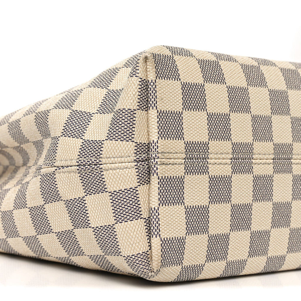 Louis Vuitton Damier Azur Graceful PM Rose Ballerine