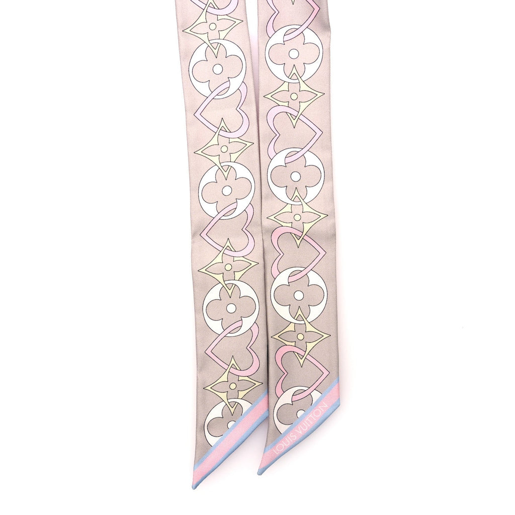 Louis Vuitton Silk My True LV BB Bandeau Rose Clair