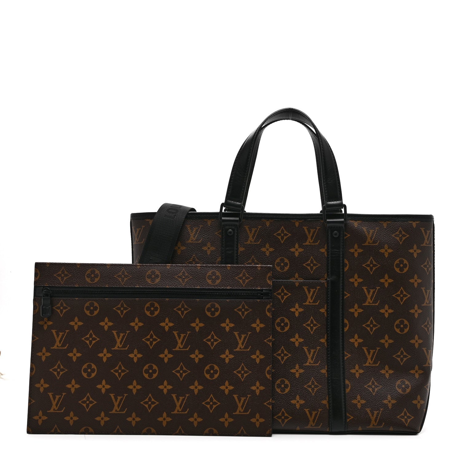 Louis Vuitton Monogram Macassar Weekend Tote PM