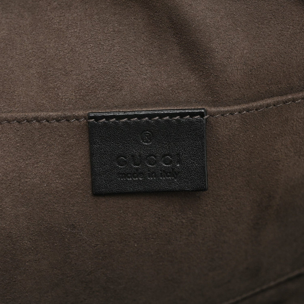 Gucci Guccissima Sling Backpack Black