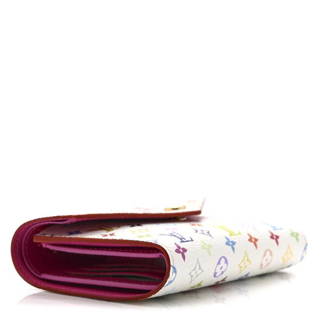 Louis Vuitton LV x TM Monogram Multicolor Victorine Wallet White