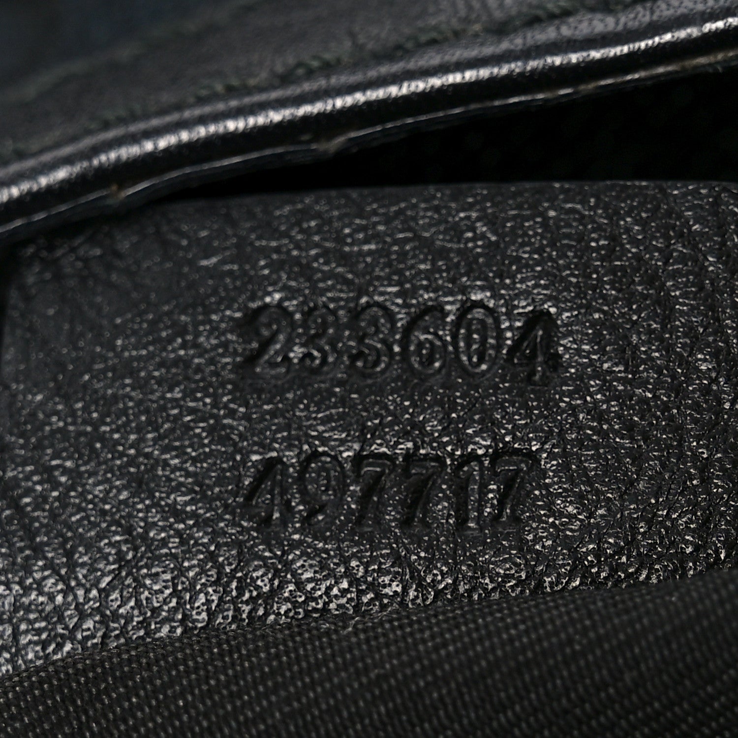 Gucci Monogram Large New Ladies Web Hobo Black