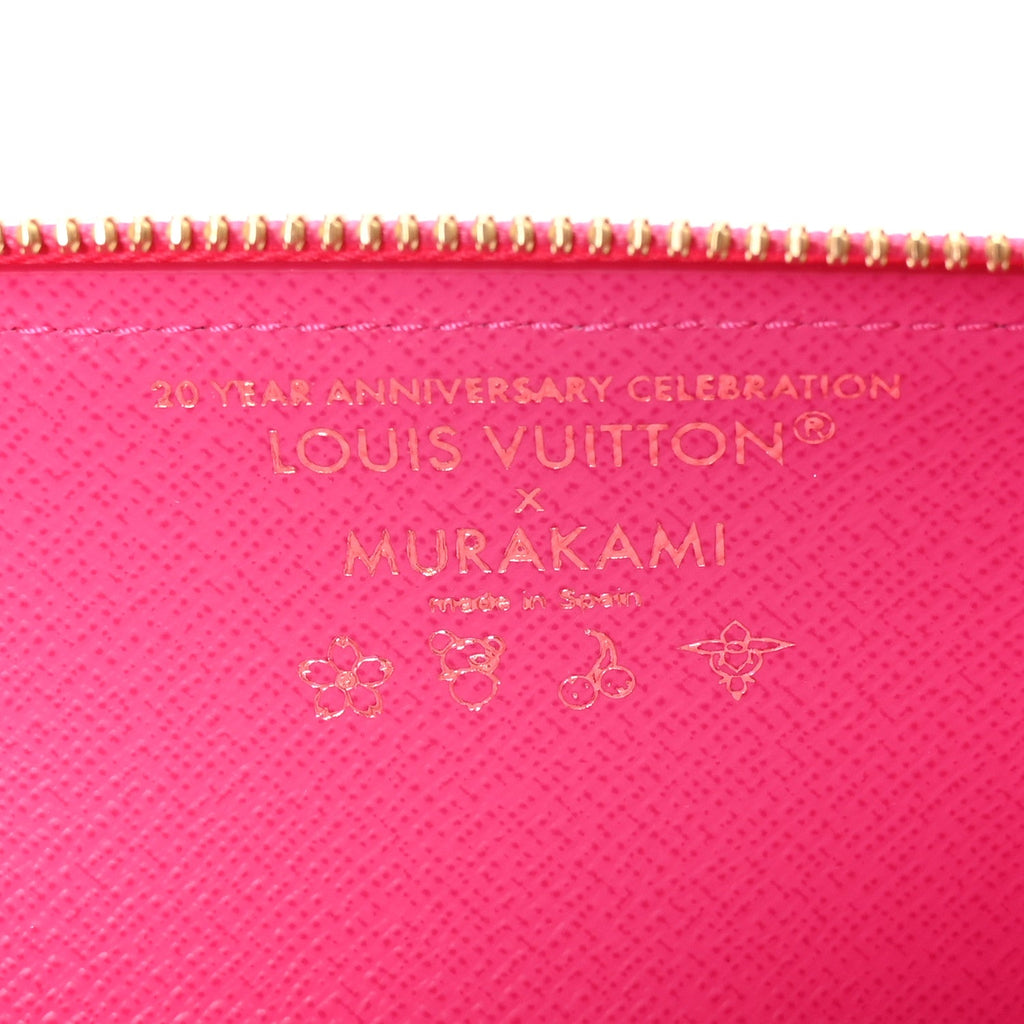 Louis Vuitton LV X TM Monogram Multicolor Charlotte Pencil Pouch Fuchsia