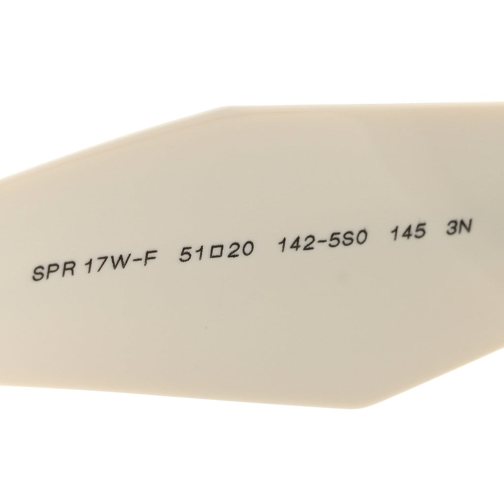 Prada Acetate Symbole Sunglasses SPR 17W White