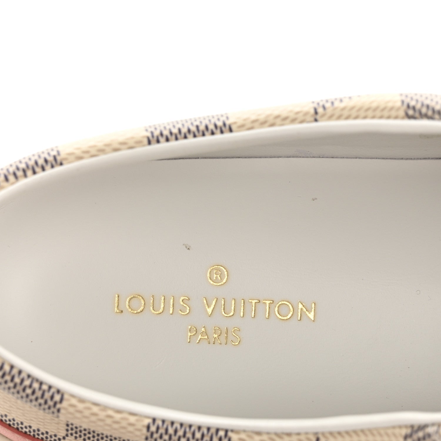 Louis Vuitton Damier Azur Stellar Sneakers 40 Rose Ballerine