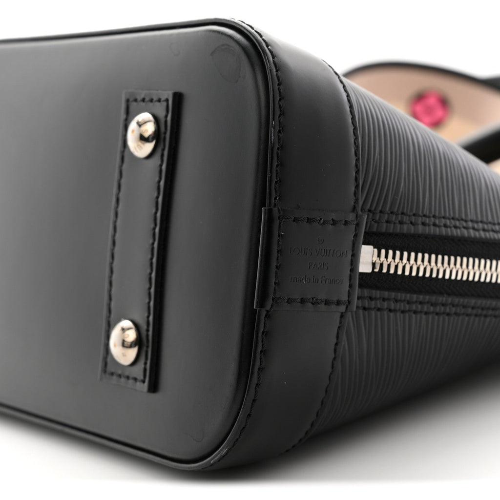 Louis Vuitton Epi Jacquard Alma BB Black