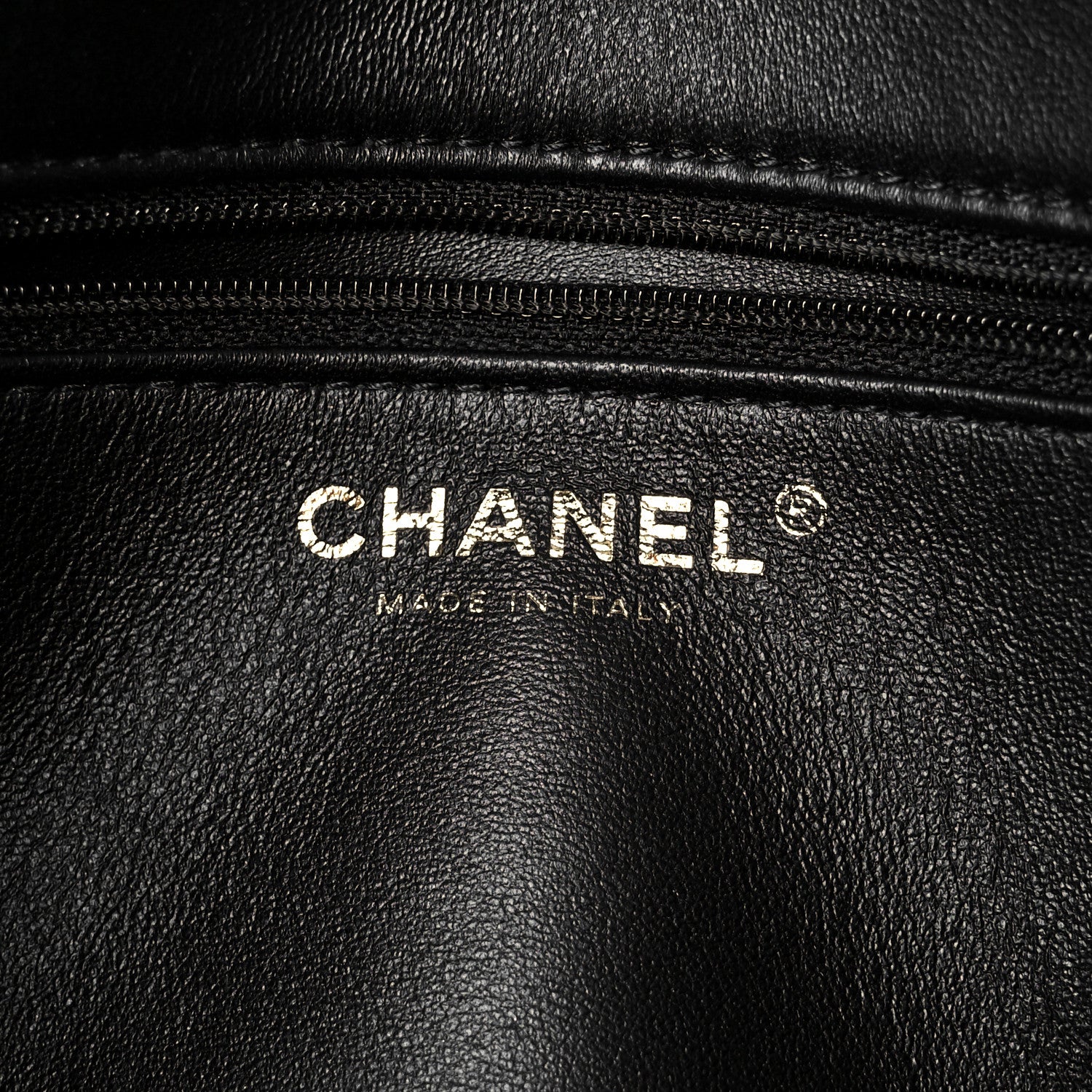 Chanel Shearling Lambskin Quilted Furry Coco Flap Black