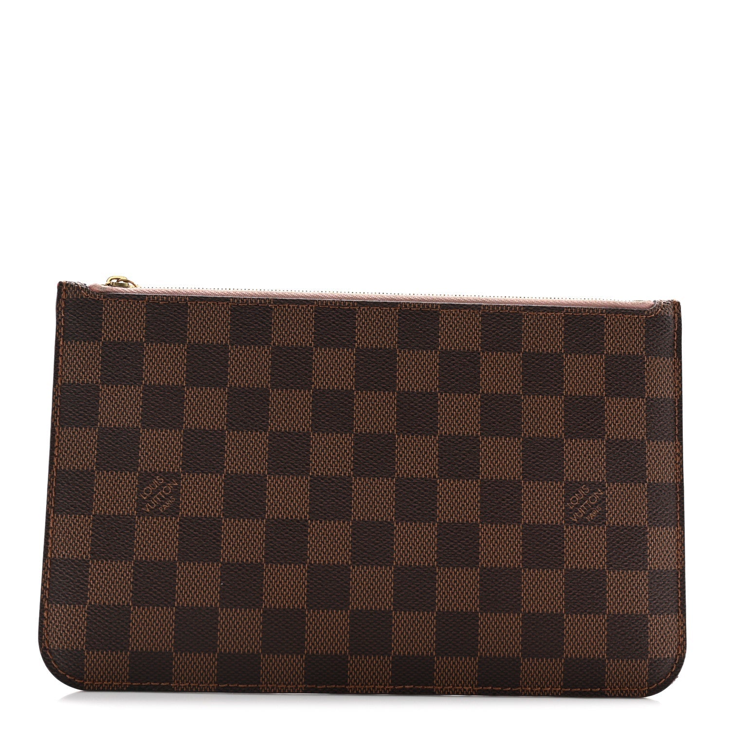 Louis Vuitton Damier Ebene Neverfull MM GM Pochette Rose Ballerine