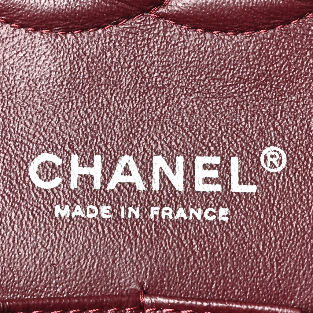 Chanel Lambskin Quilted Medium Double Flap Black
