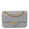 Chanel Aged Calfskin Quilted 2.55 Reissue Mini Flap Grey