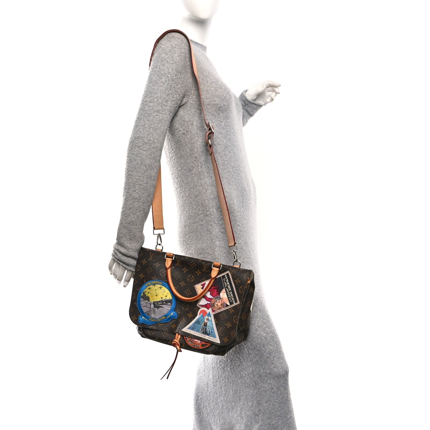 Louis Vuitton Monogram Cindy Sherman Camera Messenger