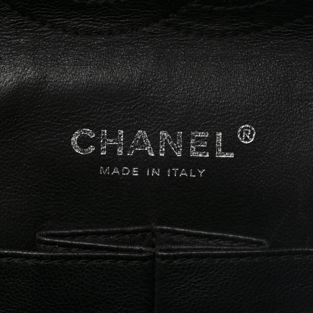Chanel Tweed Quilted Medium Double Flap Beige White Black