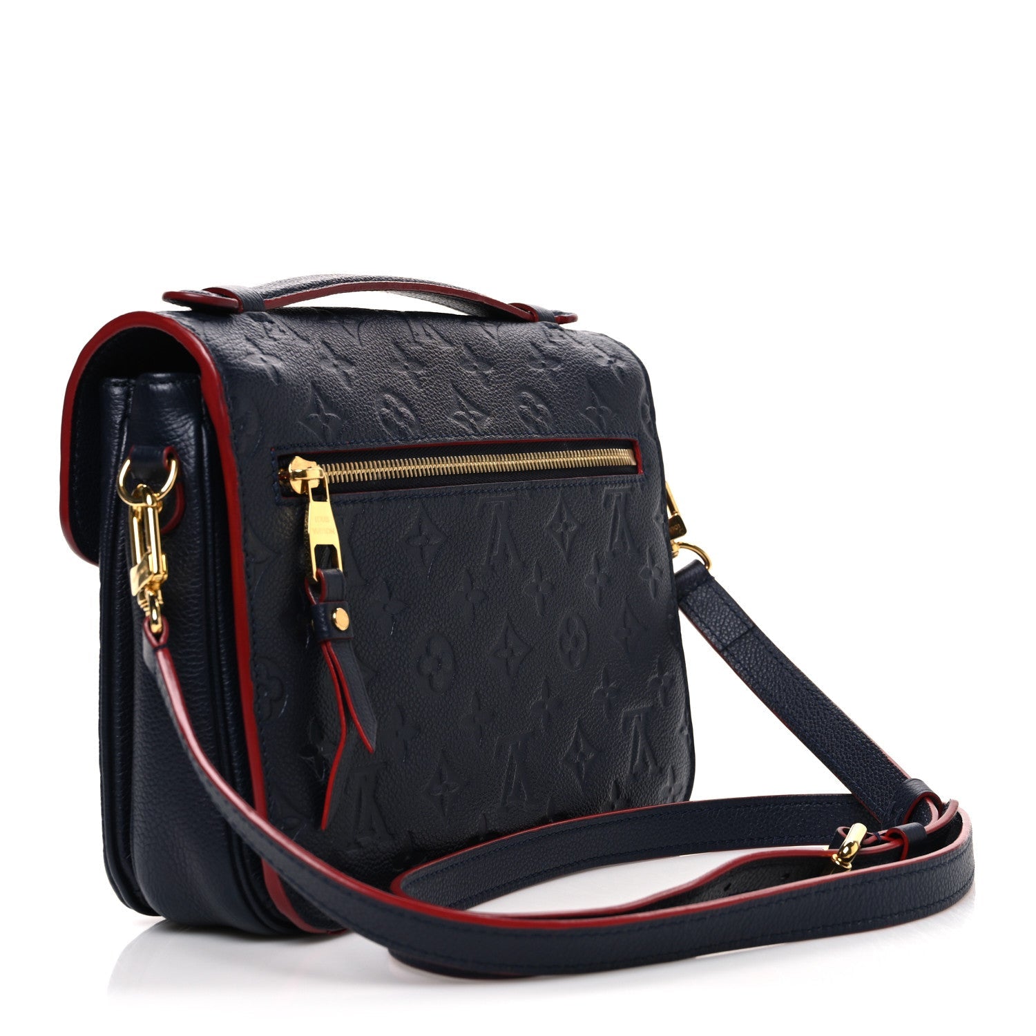 Louis Vuitton Empreinte Pochette Metis Marine Rouge