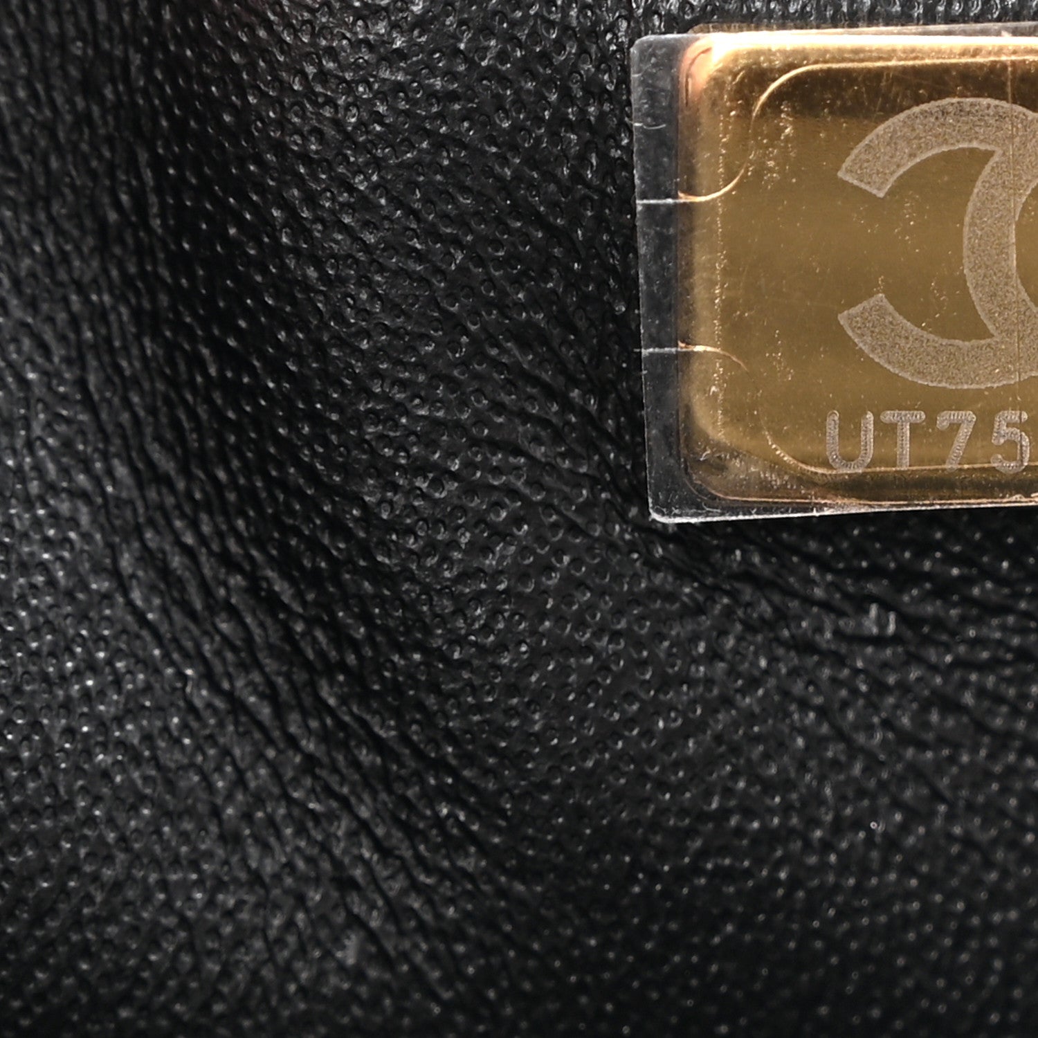 Chanel Lambskin Quilted Mini Rectangular Flap Black