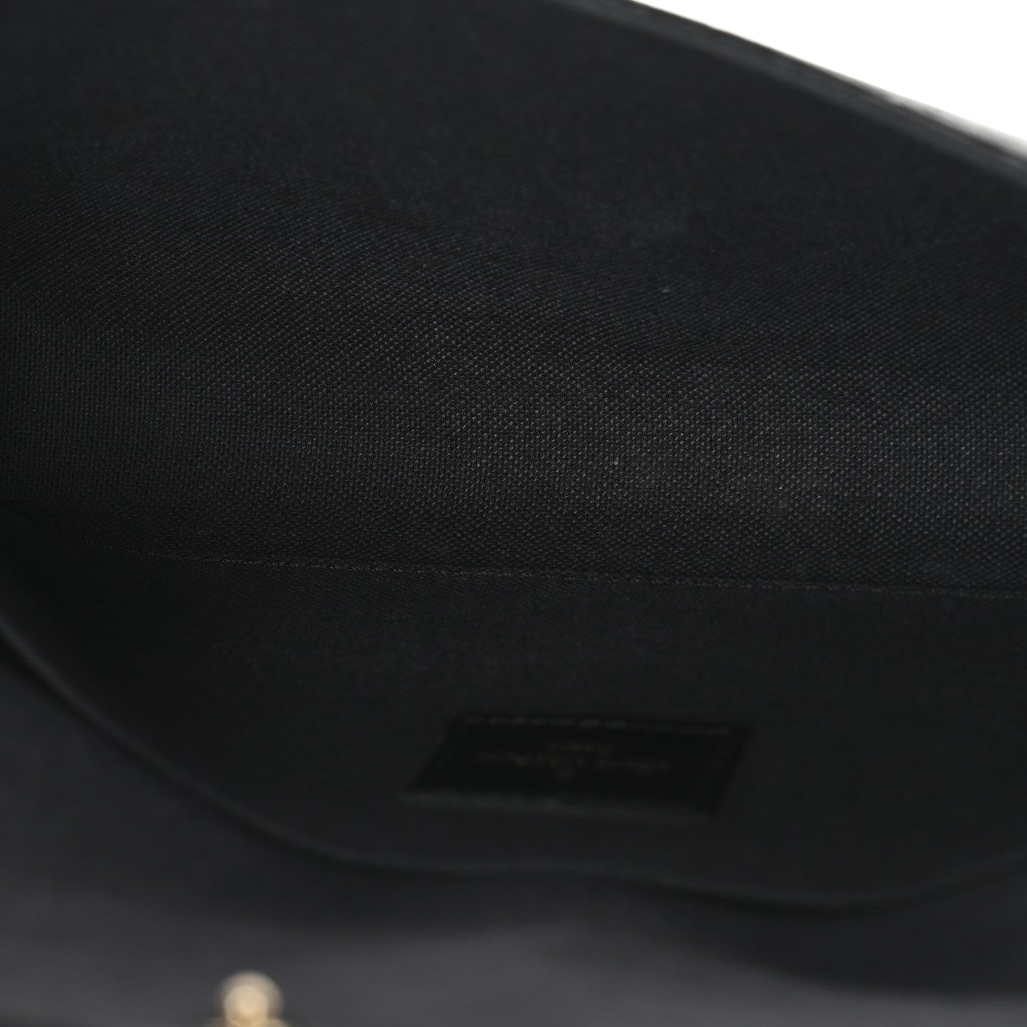 Louis Vuitton Empreinte Pochette Felicie Chain Wallet Black