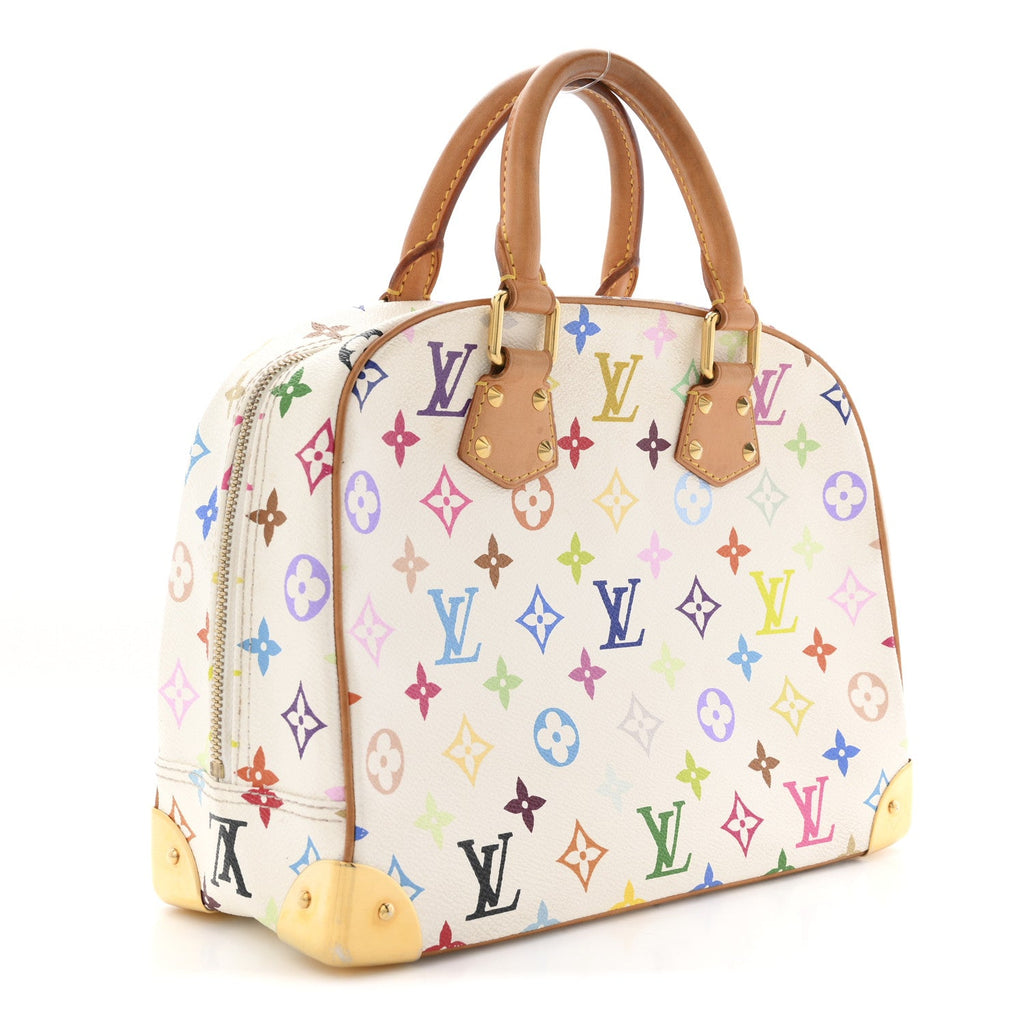 Louis Vuitton Monogram Multicolor Trouville White