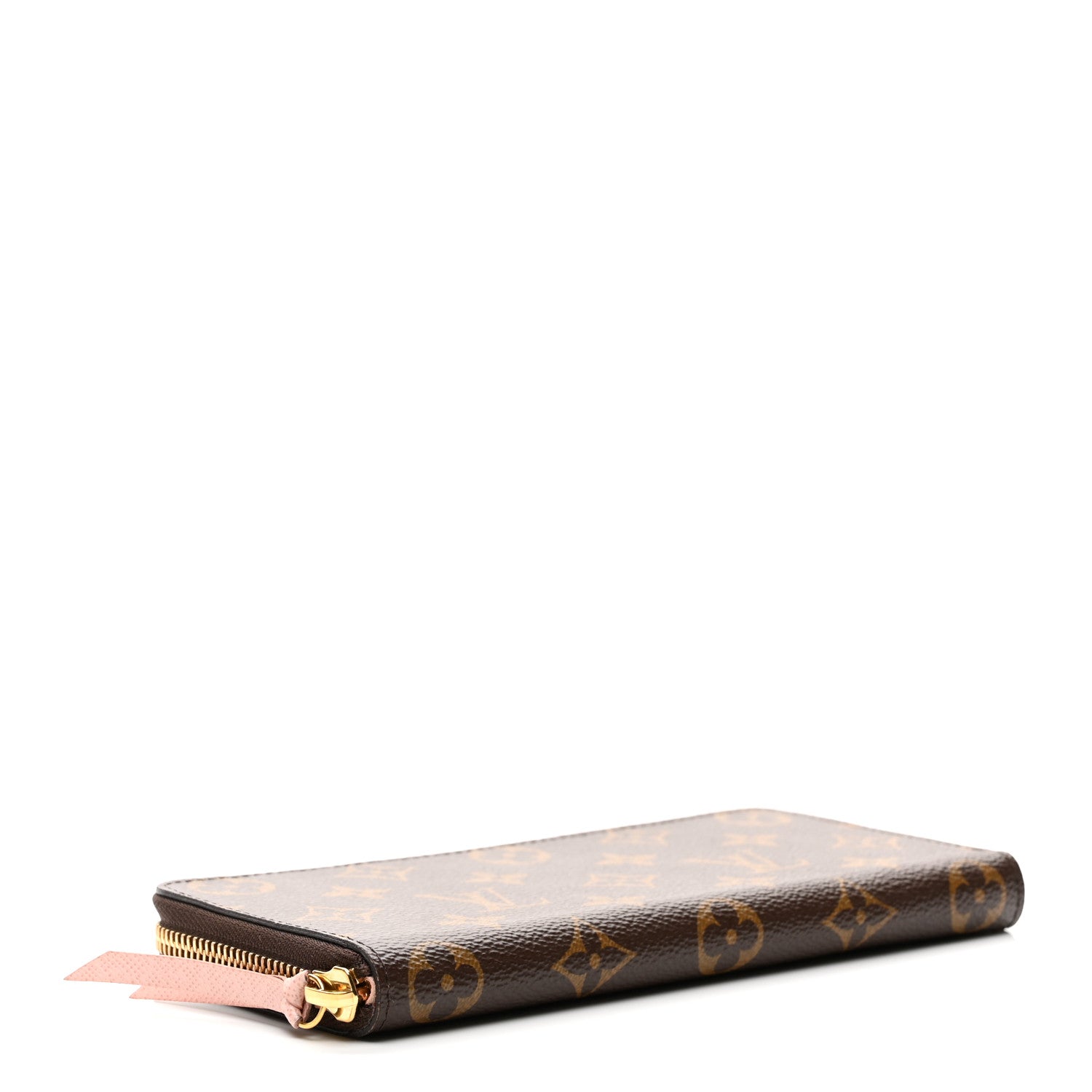 Louis Vuitton Monogram Clemence Wallet Rose Ballerine