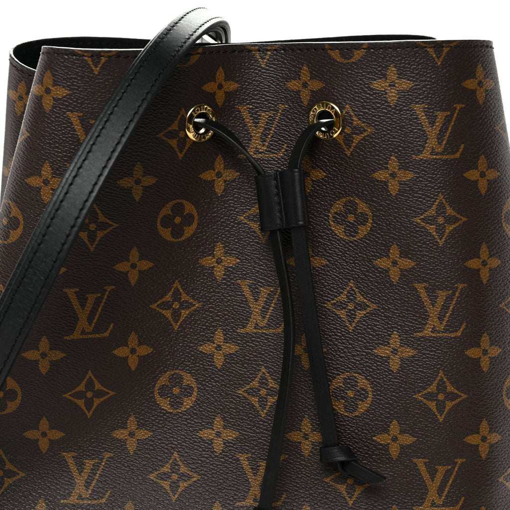 Louis Vuitton Monogram Neonoe MM Black