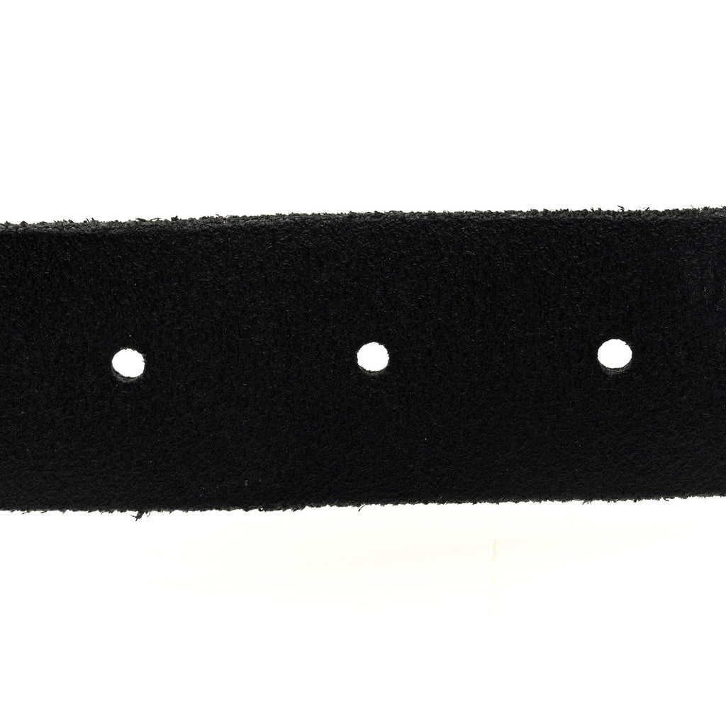 Gucci Cuoio Toscano Nickel Double G 85 34 Belt Black