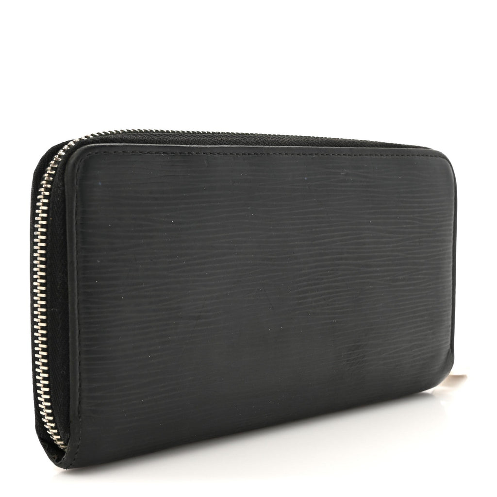 Louis Vuitton Epi Zippy Wallet Black