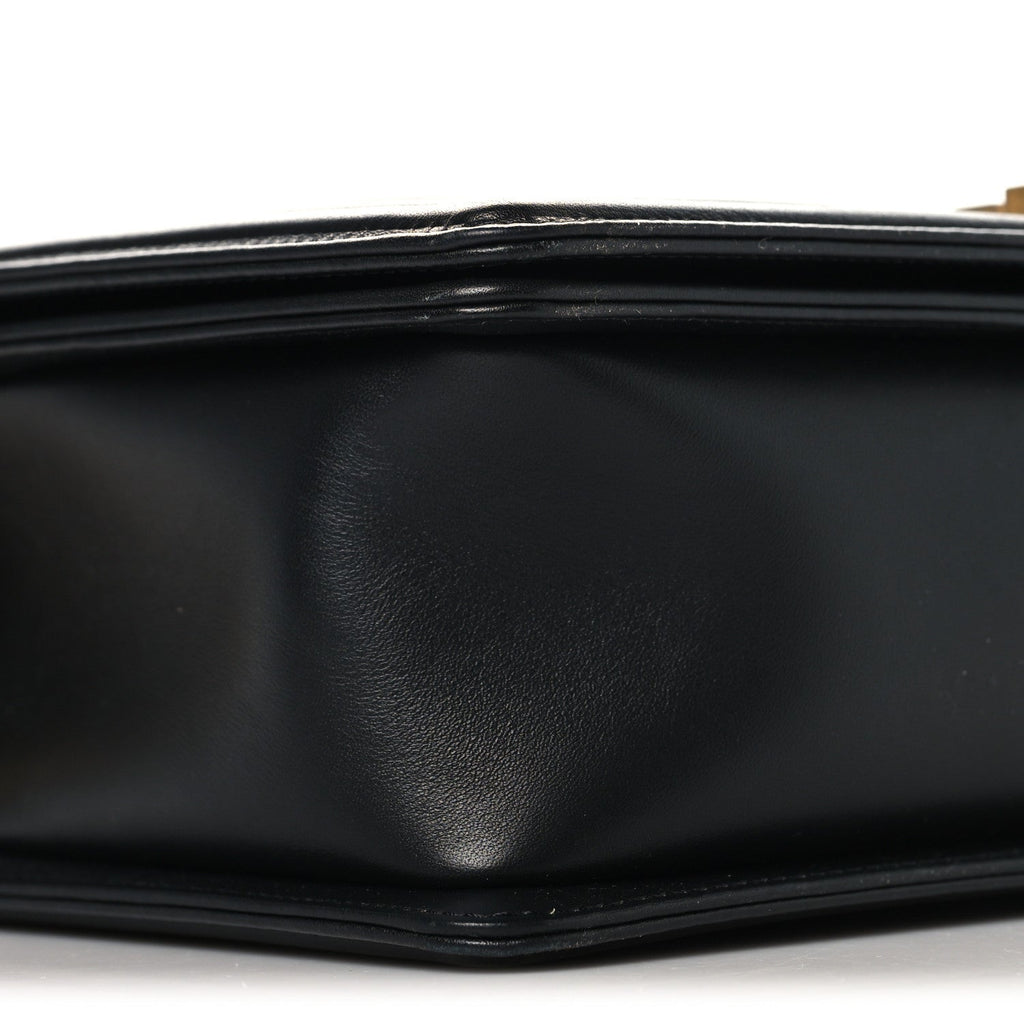 Chanel Calfskin Quilted New Medium Boy Flap Black