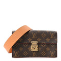 Louis Vuitton Monogram S Lock Belt Pouch MM