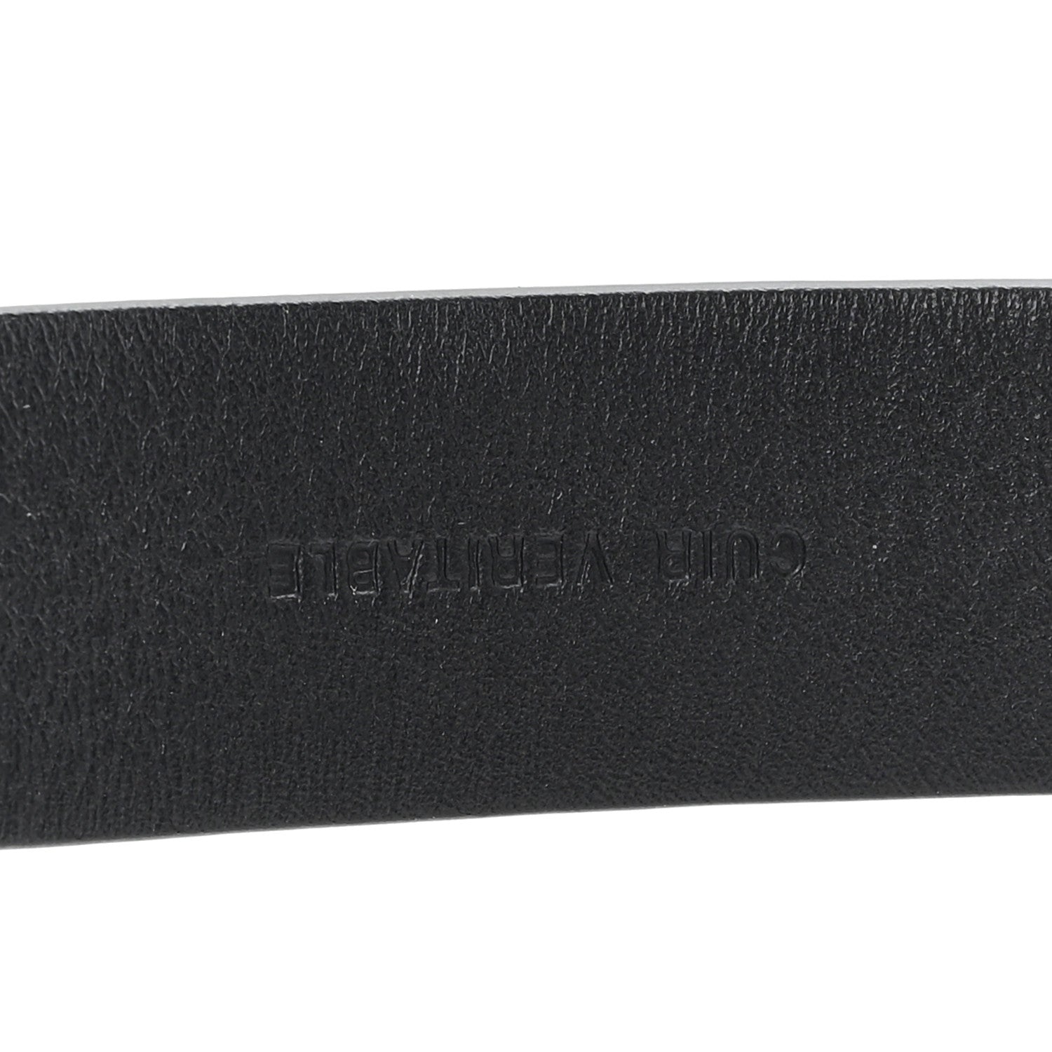 Calfskin Crystal CC Vendome 75 30 Belt  Black