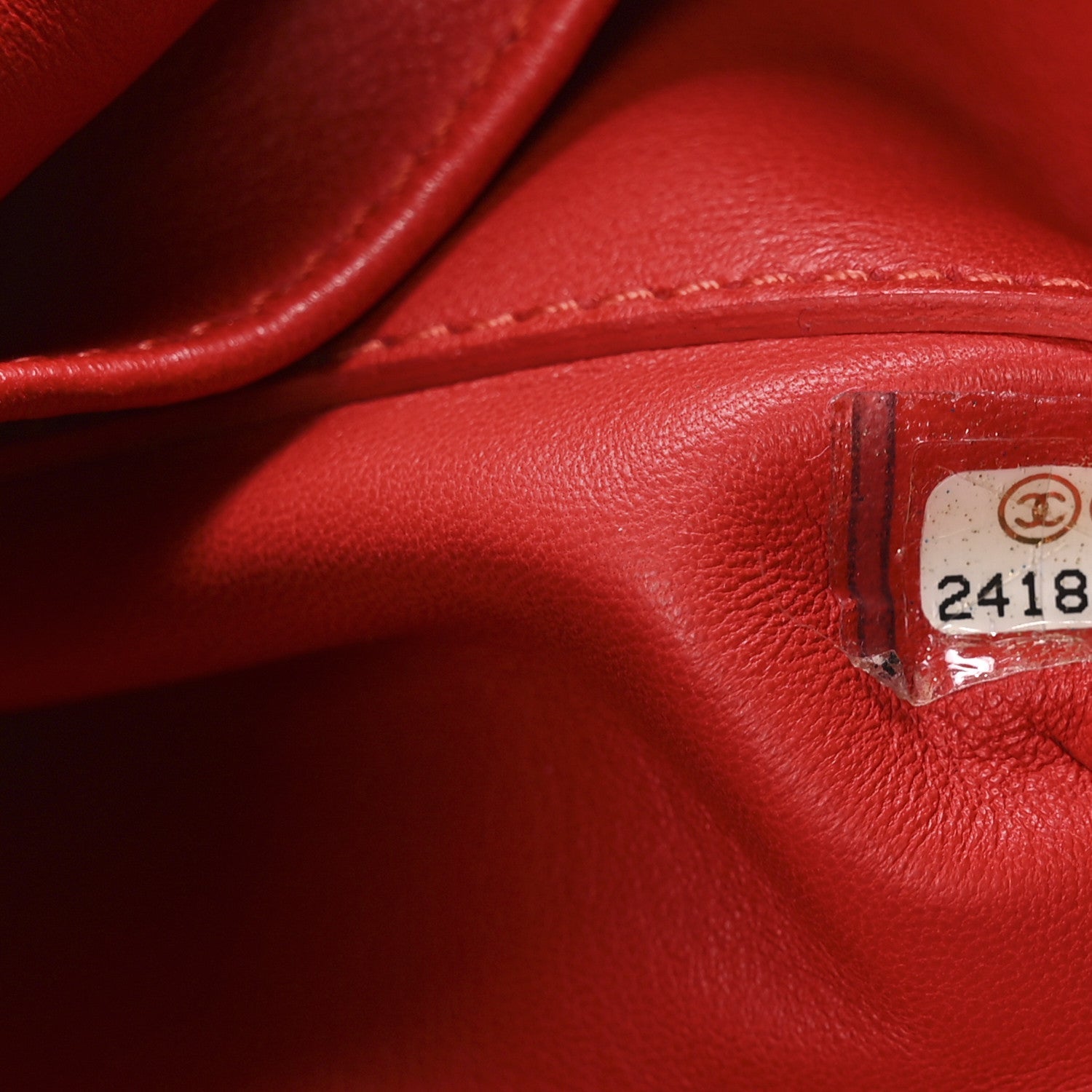 Chanel Snakeskin Calfskin Gabrielle Bucket Red