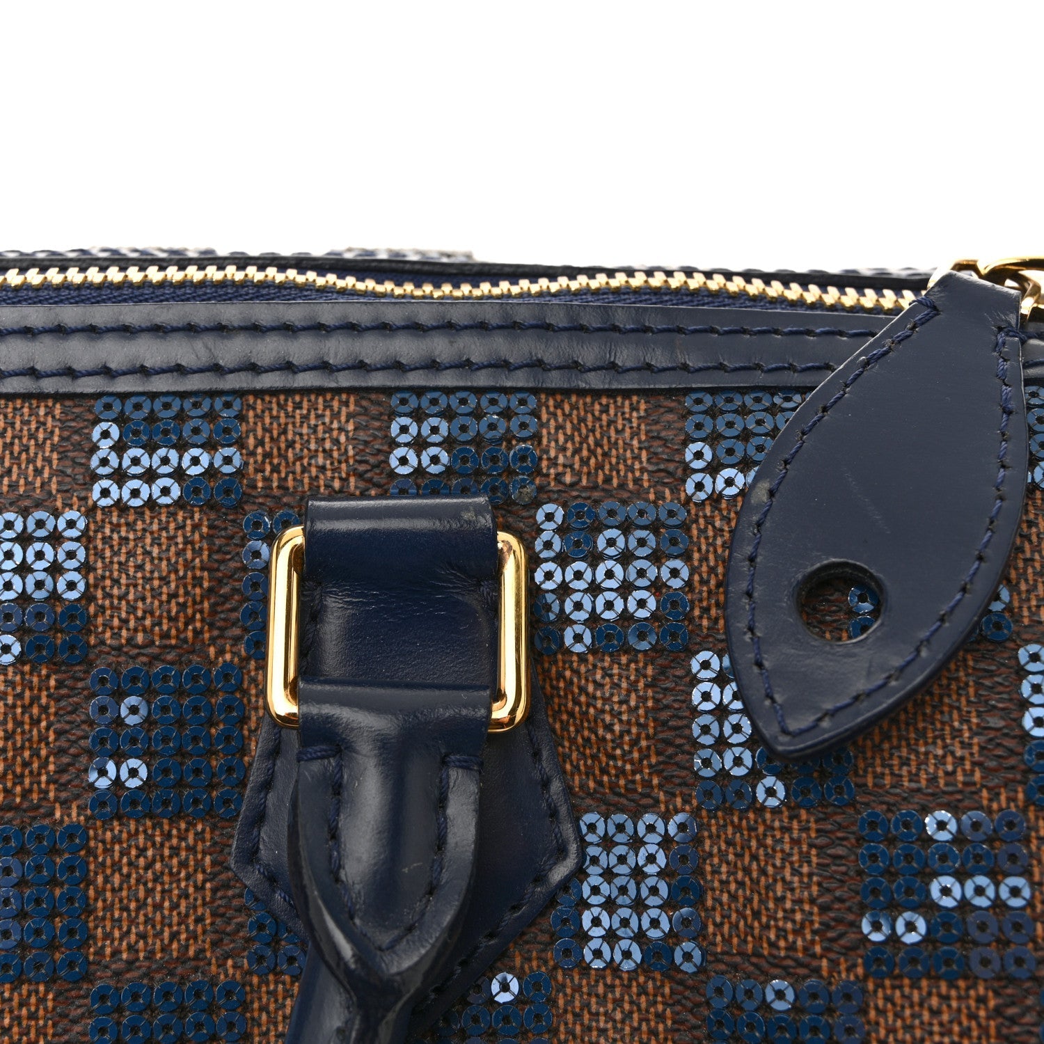 Louis Vuitton Damier Paillettes Speedy 30 Blue