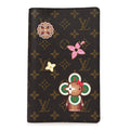 Louis Vuitton Monogram Emily Notebook Cover MM Coquelicot