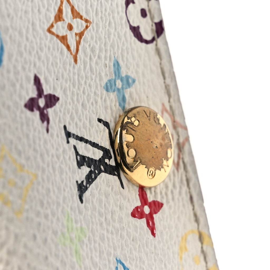 Louis Vuitton Monogram Multicolor Multicles 4 Key Holder White