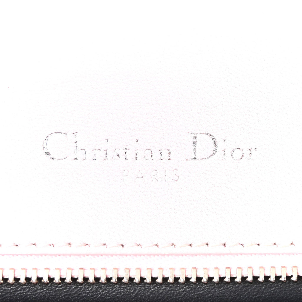 Christian Dior Patent Micro-Cannage Small Diorama Flap Bag Rose