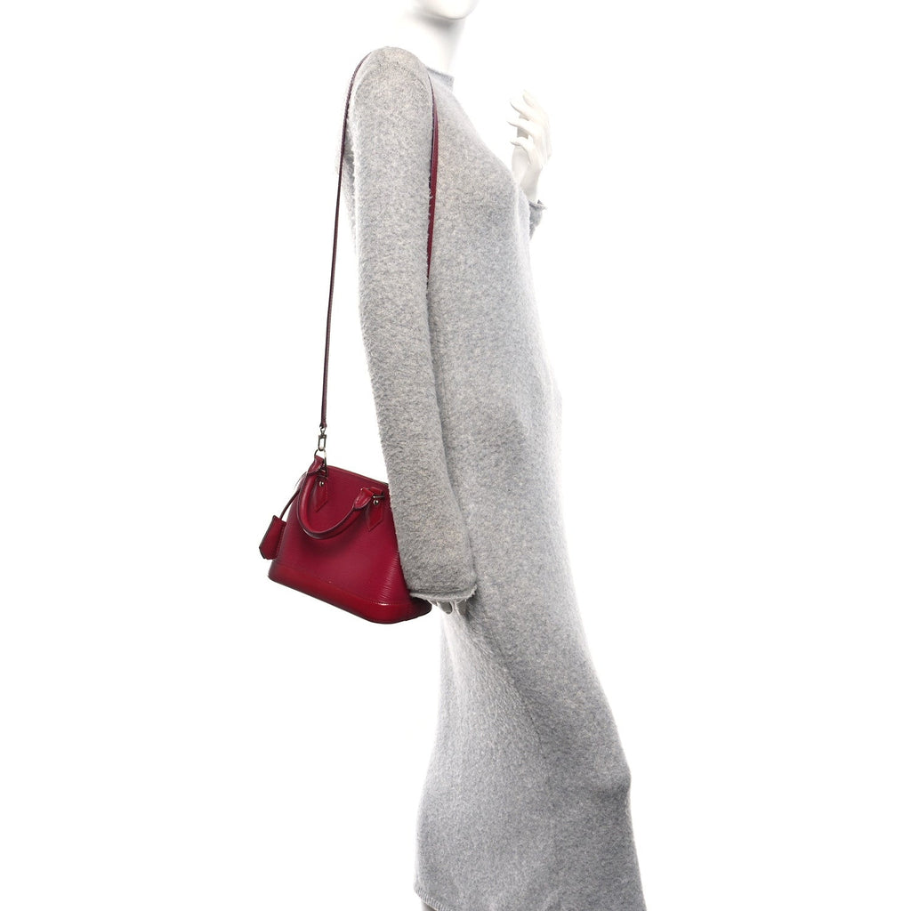 Louis Vuitton Epi Alma BB Fuchsia